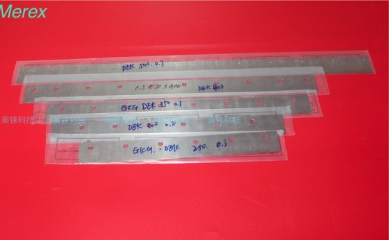 impressora Spare Parts do DEK da lâmina SMD do rodo de borracha de 0.2mm ou de 0.3mm