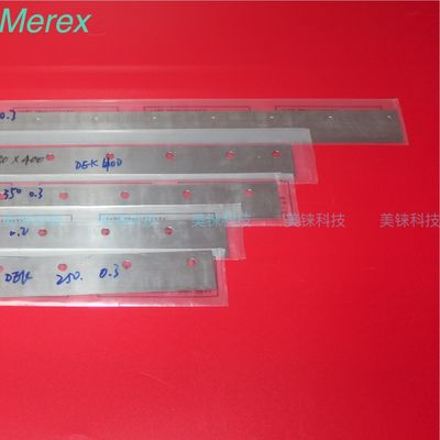 impressora Spare Parts do DEK da lâmina SMD do rodo de borracha de 0.2mm ou de 0.3mm
