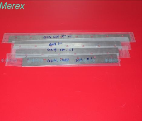 Peças sobresselentes 0.3mmx350 300 da máquina de impressão da lâmina GKG do rodo de borracha do DEK Smt 280 250mm