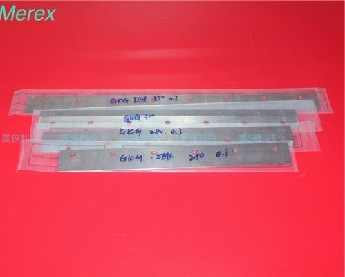 Peças sobresselentes 0.3mmx350 300 da máquina de impressão da lâmina GKG do rodo de borracha do DEK Smt 280 250mm